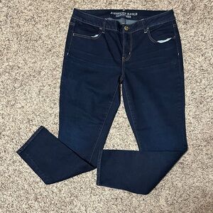 American Eagle Outfitters Women's Navy Skinny Jeans